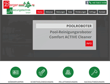 Tablet Screenshot of bergerheizungstechnik.at